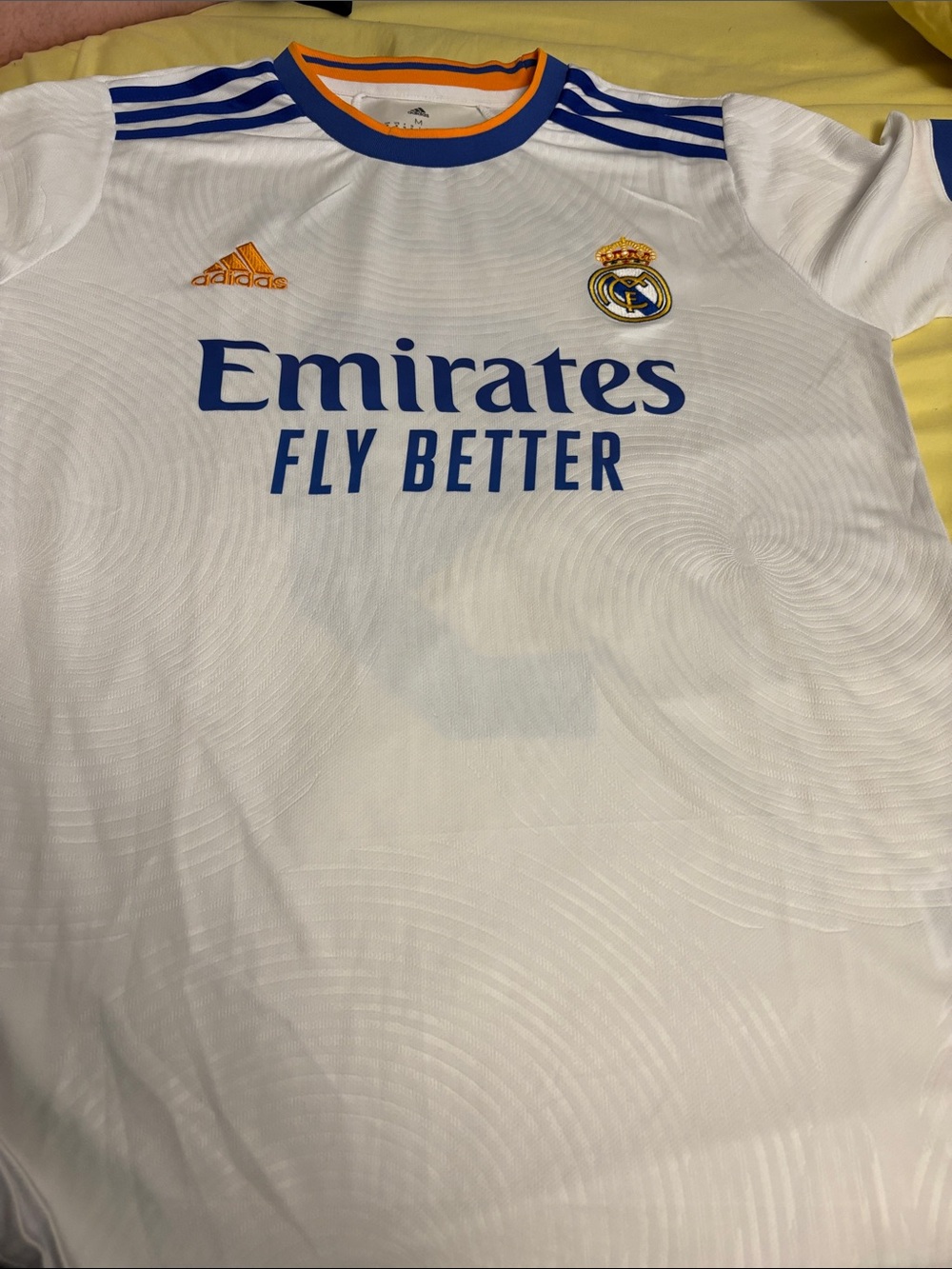 Signed Benzema adidas White Jersey purchased at fanatics fest